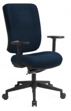Rexa Exec Extra HB Manual. Synchron Mech. Height Adjust Arms. 120Kg. Any Fabric Colour